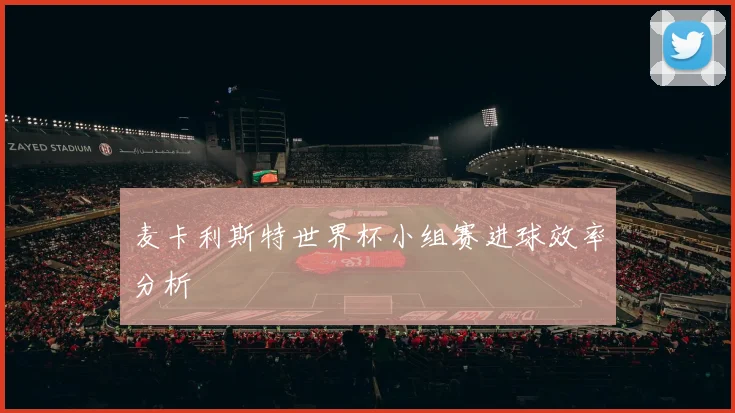 麦卡利斯特世界杯小组赛进球效率分析