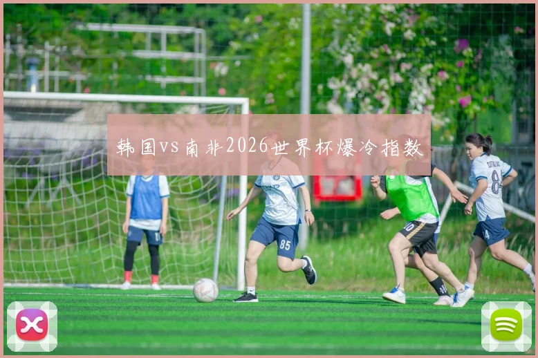 韩国vs南非2026世界杯爆冷指数